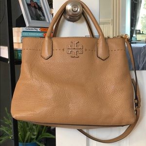 Tory Burch McGraw Triple Compartment Satchel